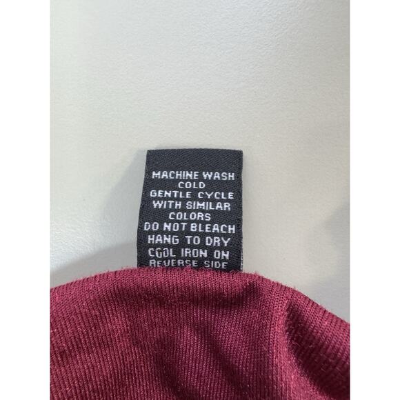 VTG Rue 21 Womens Velvet Flowy Tank M Red Goth Y2K 90s Grunge Boho Beachy Fairy - Picture 9 of 12